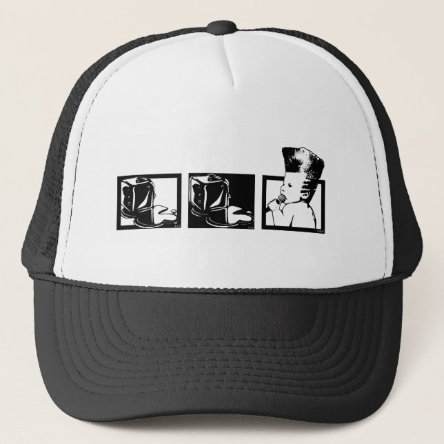 Vaniljis - isisbaby truckerkeps (Framsida)