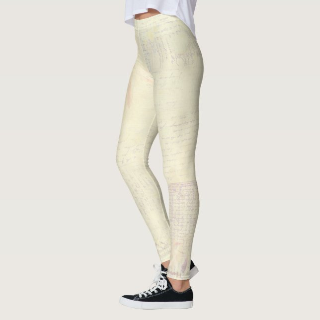 vaniljkräm leggings (Vänster)