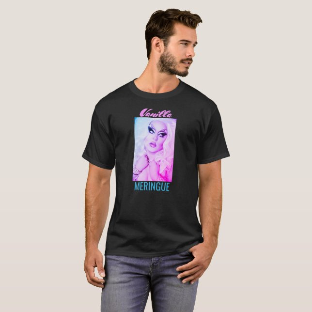 Vaniljmaräng - neonskjorta t shirt (Hel framsida)