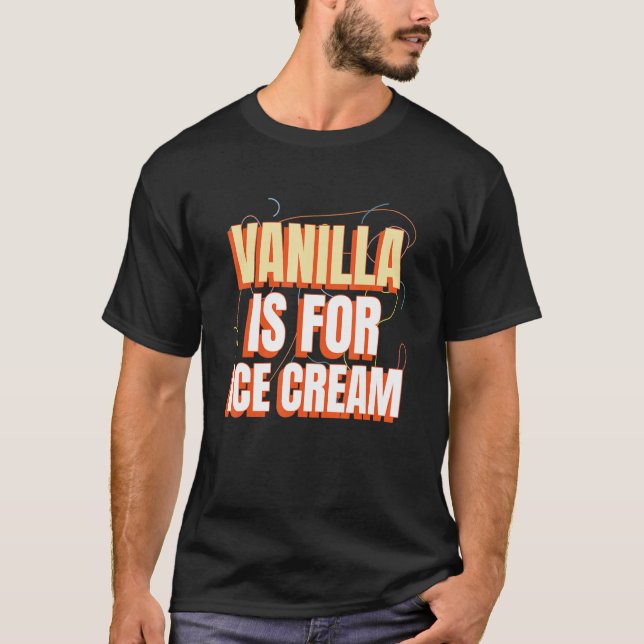 Vanilla är för iskräm, inte vaniljswingers Gräs T Shirt (Framsida)
