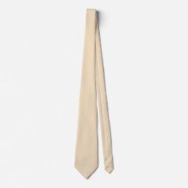 Vanilla Beige Solid Färg Slips