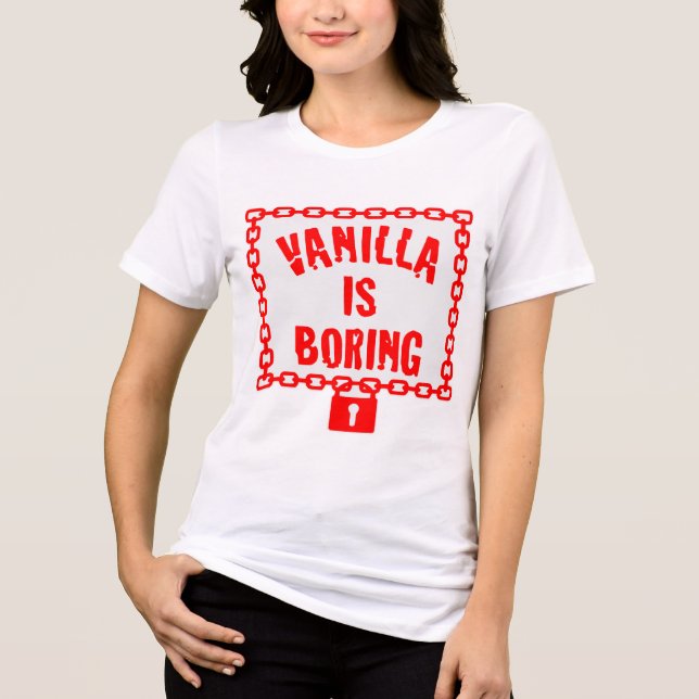 Vanilla bygger upp Collar Padlock © FB @ # T Shirt (Framsida)