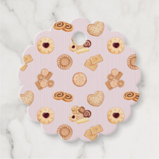Vanilla Cookies Gåvor Etiketter