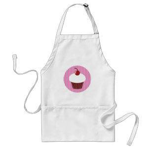 Vanilla Cupkaka och Rosa Rand Förkläde