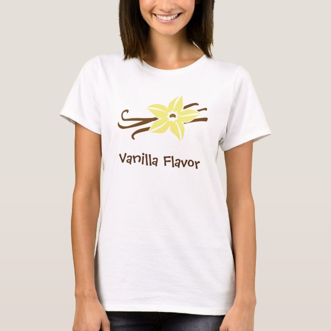 Vanilla Flavor Women T-Shirt (Framsida)
