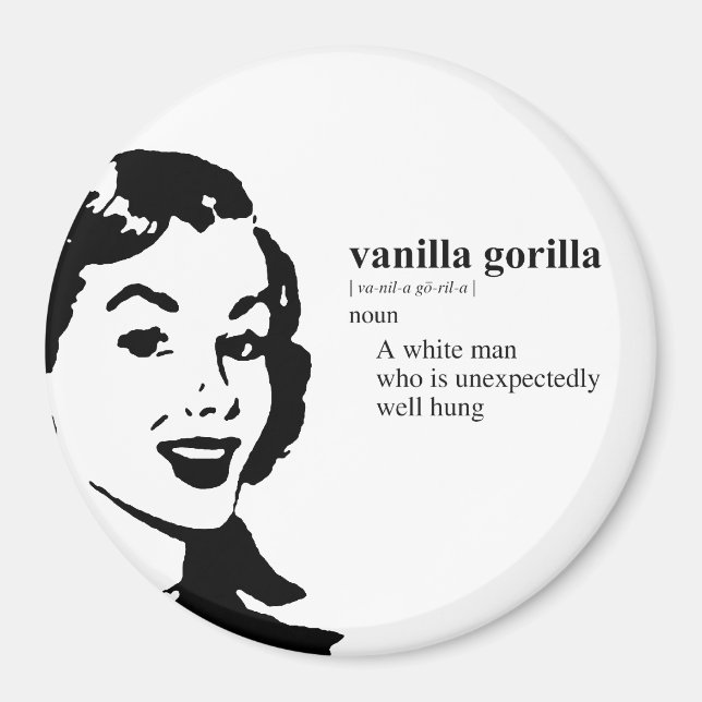 VANILLA GORILLA MAGNET (Framsidan)