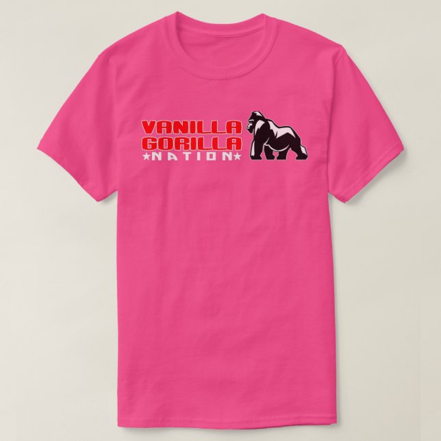 Vanilla Gorilla T Shirt (Design framsida)