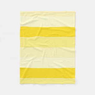 Vanilla Gult White Rand Snyggt Template Fleecefilt