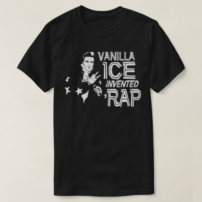 Vanilla Ice Invented Rap Essential T-Shirt (Design framsida)