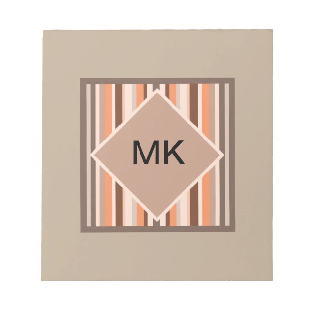 Vanilla Melon Rand Anteckningsblock (Framsida)