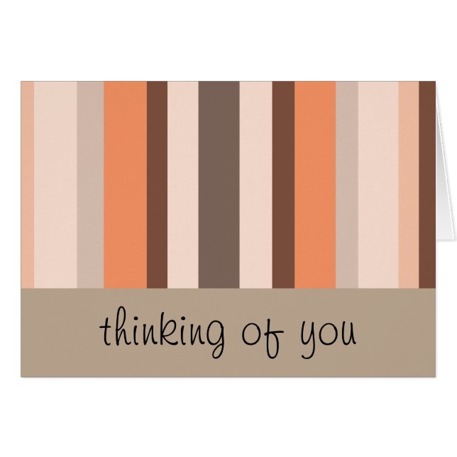 Vanilla Melon Rand Hälsningskort (Framsidan Horizontal)