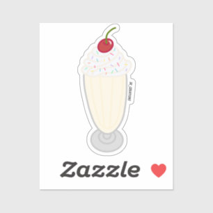 Vanilla Milkshake Klistermärken