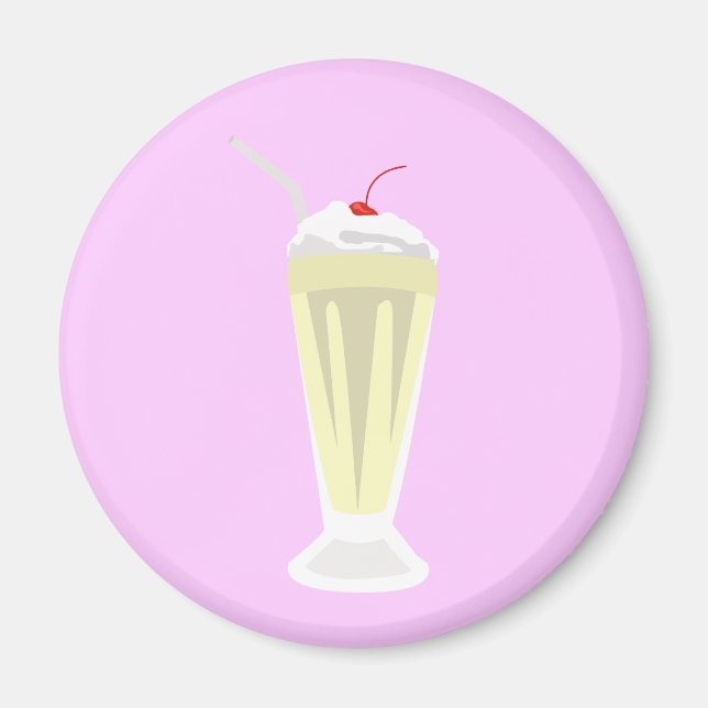 Vanilla Milkshake Magnet (Framsidan)