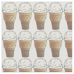 Vanilla Scoop Ice Cream Cake Cone Junk Food Foodie Tyg