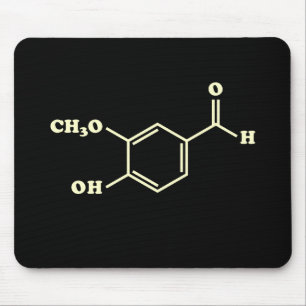 Vanilla Vanillin Molecular Chemical Formula Musmatta
