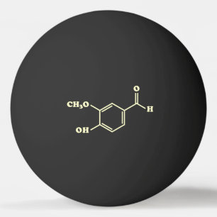 Vanilla Vanillin Molecular Chemical Formula Pingisboll
