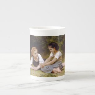 Väninnor samlar nötter, Les Noisettes Bouguereau Benporslin Mugg