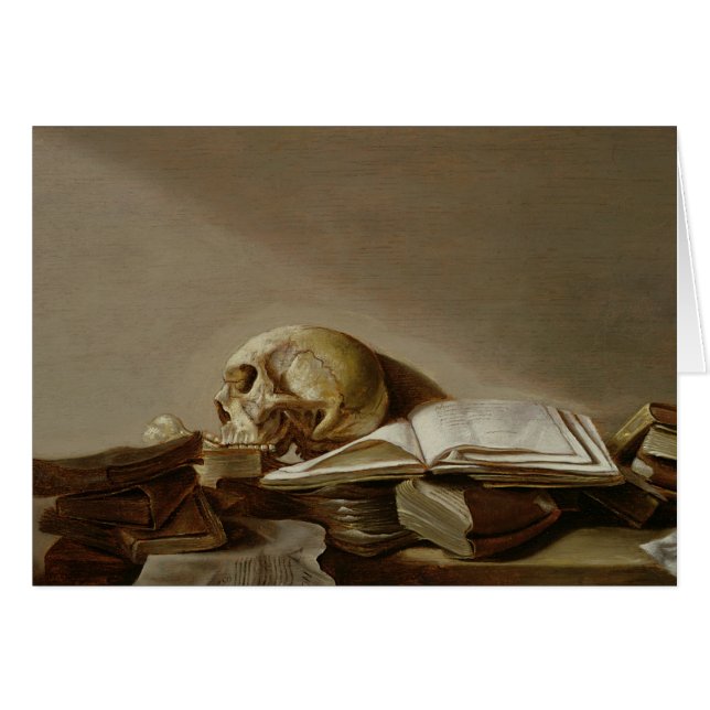 Vanitas 2 hälsningskort (Framsidan Horizontal)