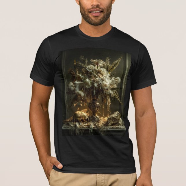 Vanitas-avtalet II - gotiic Fine Art T Shirt (Framsida)