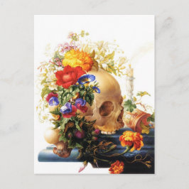 Vanitas Bouquet-vykort Vykort