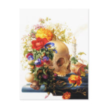 Vanitas Bouquet-vykort