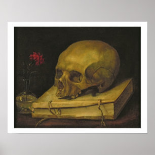 Vanitas c.1644 (olja på kanfas) poster