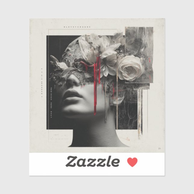 Vanitas Fair — Gothic Fine Art  Klistermärken (Ark)