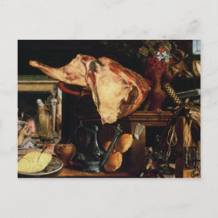Vanitas fortfarande life , 1552 vykort