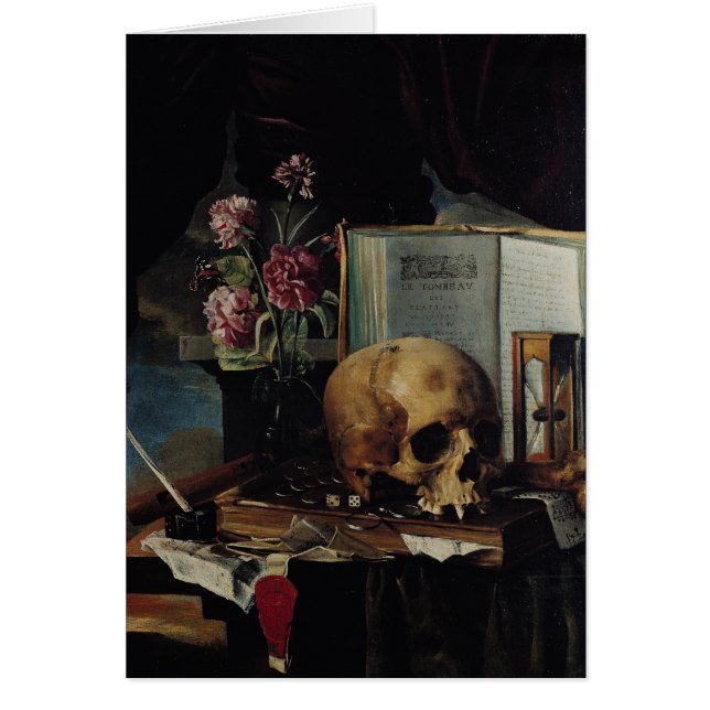 Vanitas Hälsningskort (Framsidan)