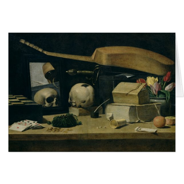 Vanitas Hälsningskort (Framsidan Horizontal)