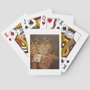 Vanitas (olja på kanfas) spel kort