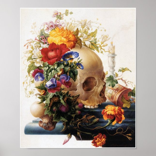 Vanitas - Skullen Poster (Framsidan)