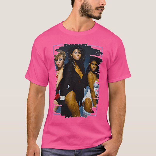 Vanity 6 Brush Art T Shirt (Framsida)