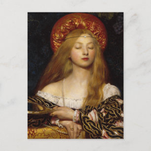 Vanity - A Medieval Maiden Vykort