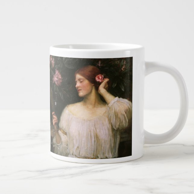 Vanity av John William Waterhouse Jumbo Mugg (Höger)