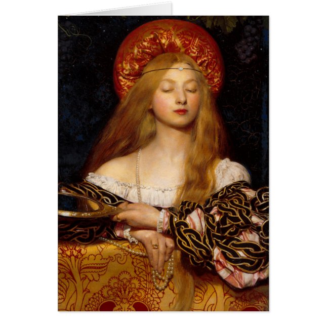 VANITY BEAUTY-MODE COSTUME DESIGNER HÄLSNINGSKORT (Framsidan)