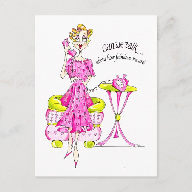 Vanity Casess vykort (Framsida)