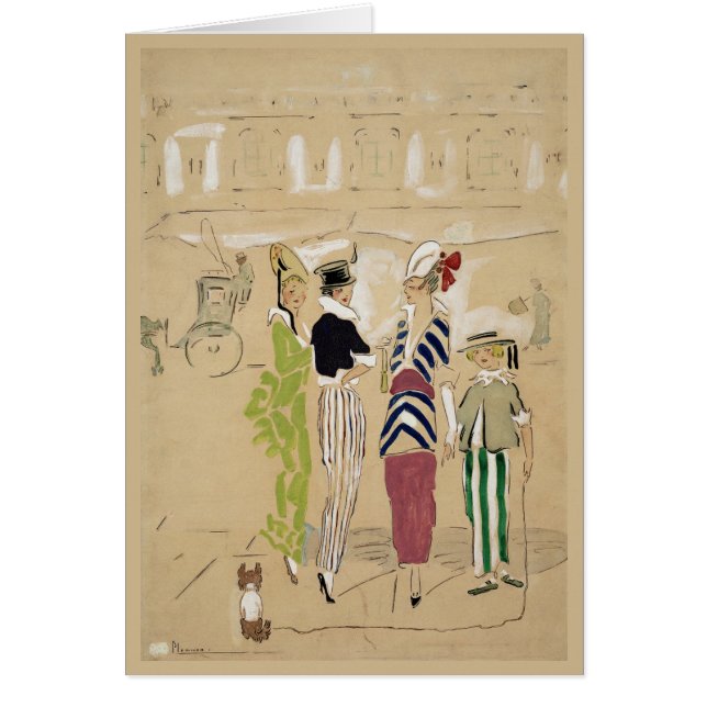 Vanity fair on the avenue (1914) OBS kort (Framsidan)