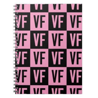 Vanity Fur Mag VF Rosa Anteckningsbok