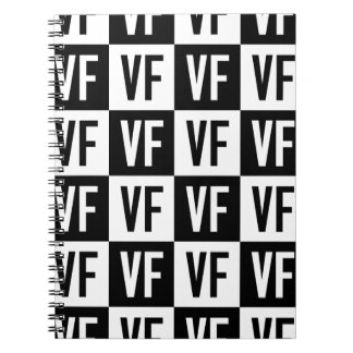 Vanity Fur Mag VF Vit Anteckningsbok