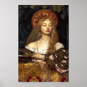 Vanity Pre-Raphaelite poster