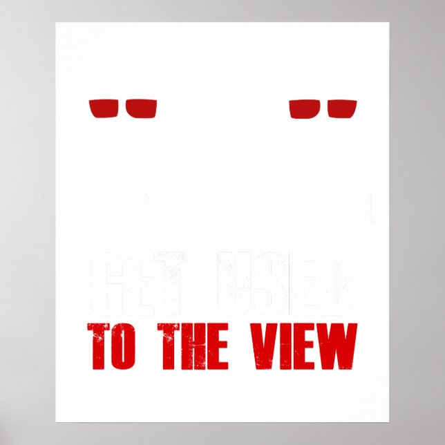 vänja dig vid vyn poster (Framsidan)