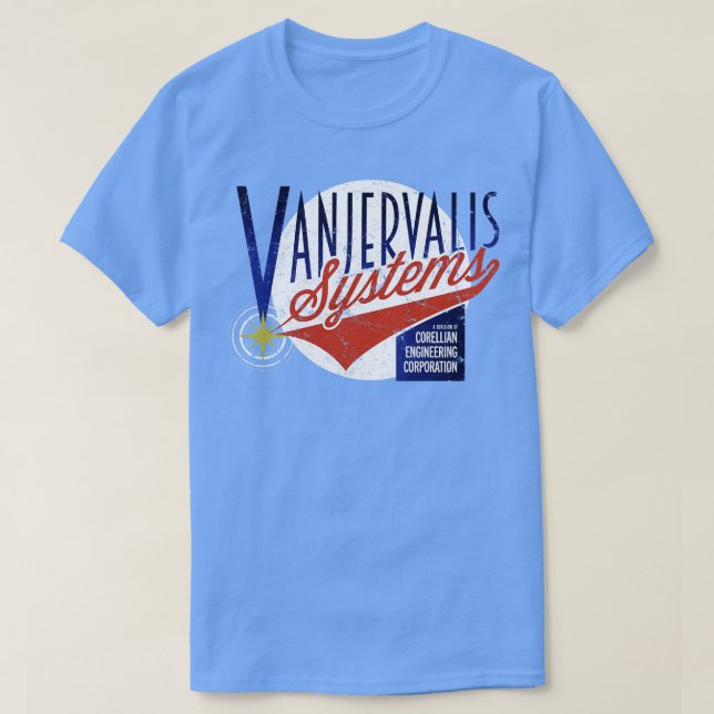 Vanjervalis Systems T Shirt (Design framsida)