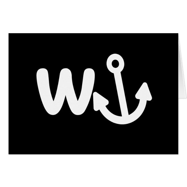 vankare hälsningskort (Framsidan Horizontal)