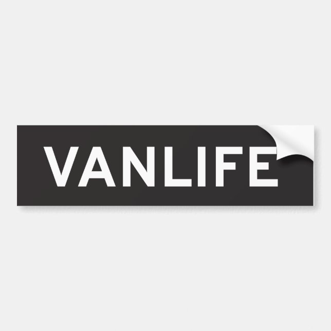 Vanlife bildekal (Framsidan)