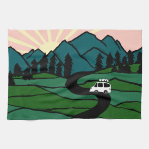 Vanlife i bergen Sunrise Camping Kökshandduk