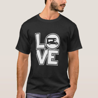 Vanlife Nomads KÄRLEK Funny Van Life T Shirt