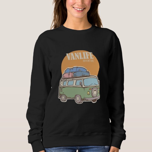 Vanlife Travel T Shirt (Framsida)