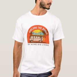 Vanlife utforskar världen t shirt