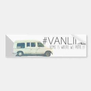 #VANLIFEbildekal Bildekal